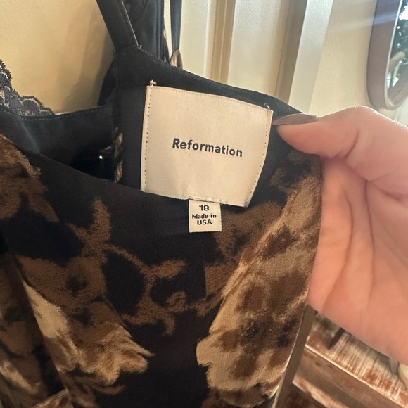 Reformation Irish Dress ES in Grand Dame - Picture 7 of 7